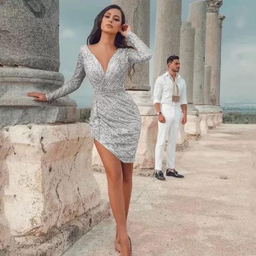 Elegantna obleka Donna - slika 2